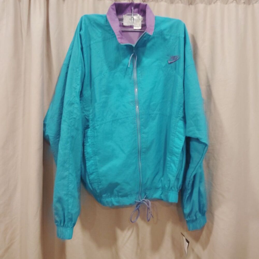 VTG 1991 Nike Deadstock NWT Women’s Track Jacket - Teal (Size M)